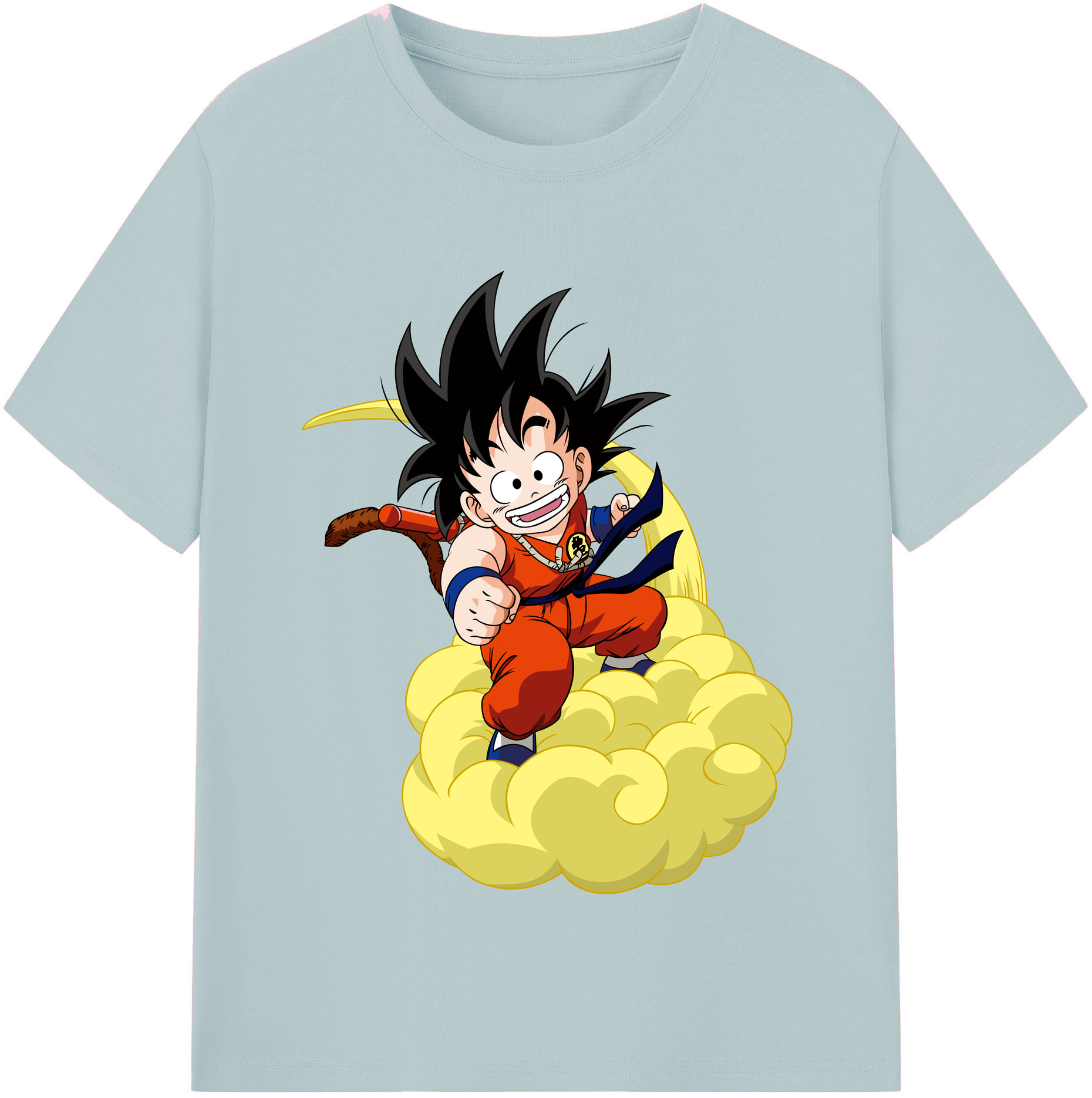 （画像用） ドラゴンボール 孫悟空（そん ごくう）Son Goku カカロット DRAGON BALL Kakarotto 綿100％半袖Tシャツ（フロントプリント）